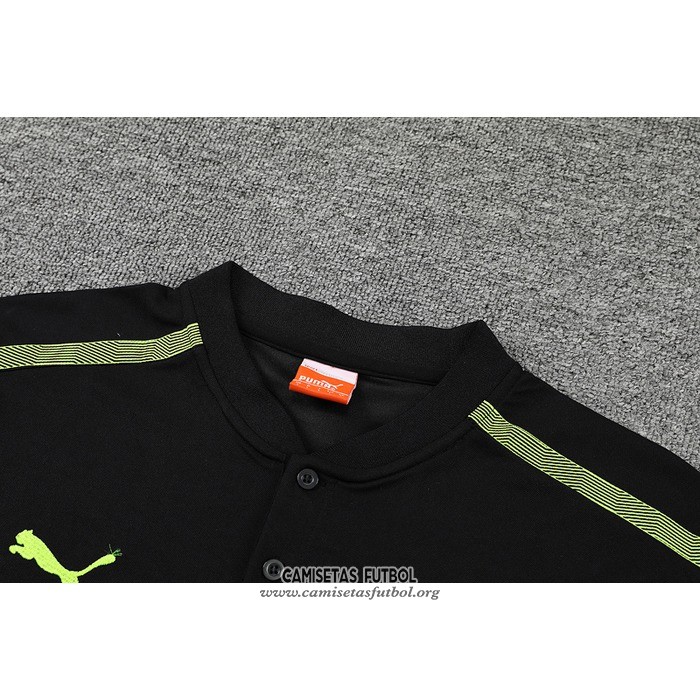 Camiseta Polo del Borussia Dortmund 2022/2023 Negro